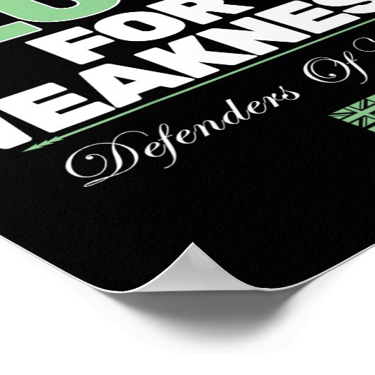 Poster Don't Mistake Aloha For Weakness (on Back)  (Coin)