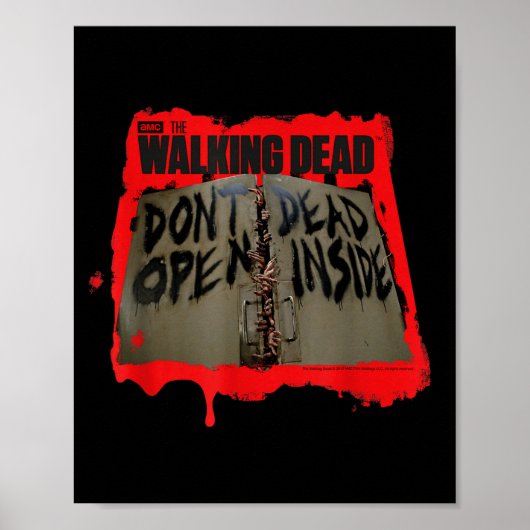 Poster Don't Open Dead Inside (Devant)
