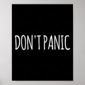 Poster Don't Panic  (Devant)