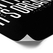 Poster Don't Panic It's Organic  (Coin)