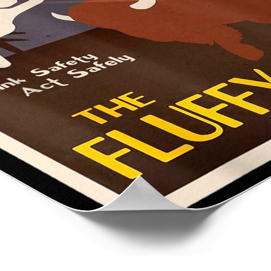 Poster Don't Pet The Fluffy Cows  (Coin)