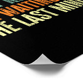 Poster Don't Rush Me I'm Waiting For The Last Minute  (Coin)