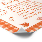 Poster Don't Say Baby! Fun Baby Shower Game Sign (Coin)