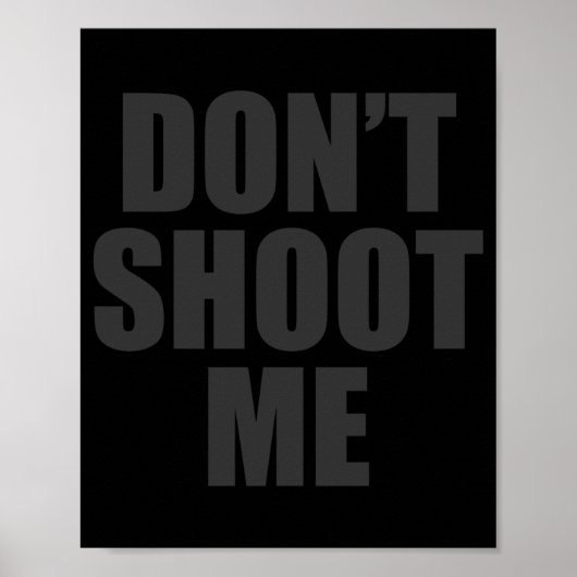 Poster Dont Shoot Me Festival Apparel  (Devant)