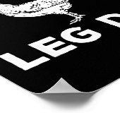 Poster Dont Skip Leg Day Shirt Funny Gym Workout Fitness  (Coin)