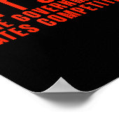 Poster Don't Steal The Government Hates Competition  (Coin)