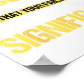 Poster Don't Succeed Statistically Significant Science Pu (Coin)