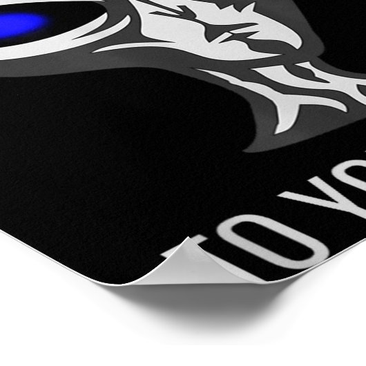 Poster Don't Take Me To Your Leader Funny Alien  (Coin)