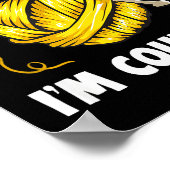 Poster Don't Talk To Me I'm Counting _ Funny Knitting Cro (Coin)