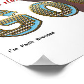 Poster Dont Tell God How Big Your Is  (Coin)