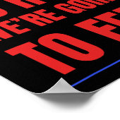Poster Don't Tell Us How We're Going To Feel (Coin)