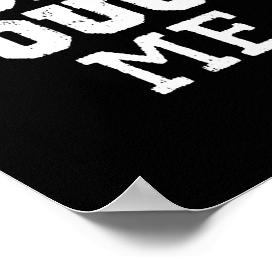 Poster Don't Touch Me Introverted Antisocial Funny Gift C (Coin)