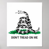 Poster Dont Tread On Me  (Devant)
