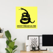 Poster Don't Tread on Me (Bureau à domicile)