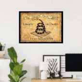 Poster Don't Tread on Me (Bureau à domicile)