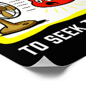 Poster Don't Wait To Seek The Lord Isaiah 55_6 (Coin)