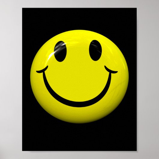 Poster Dont Worry Be Happy Face (Devant)