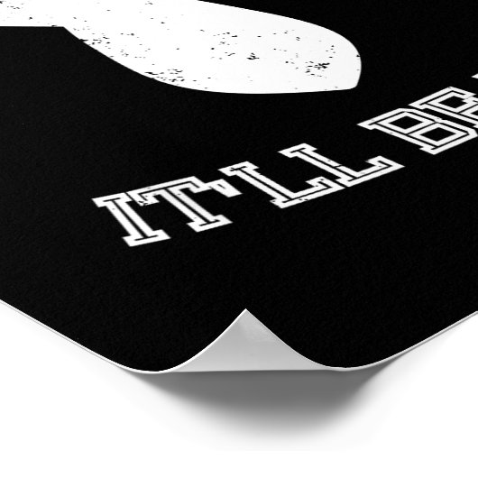 Poster Don't Worry It'll Be Fine With Funny Bomb (Coin)