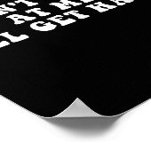 Poster Don't Yell At Me I'll Get Hard Apparel  (Coin)