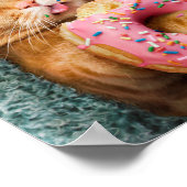 Poster Donut mangeur de chats (Coin)