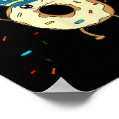 Poster Donut Résistez À Mème Drôle Officier De Police Sou (Coin)