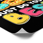 Poster Donut Stress Faites simplement votre meilleur ense (Coin)