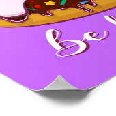 Poster Donut Worry Be Happy I (Coin)