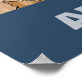 Poster Donuts ajoutez du texte (Coin)