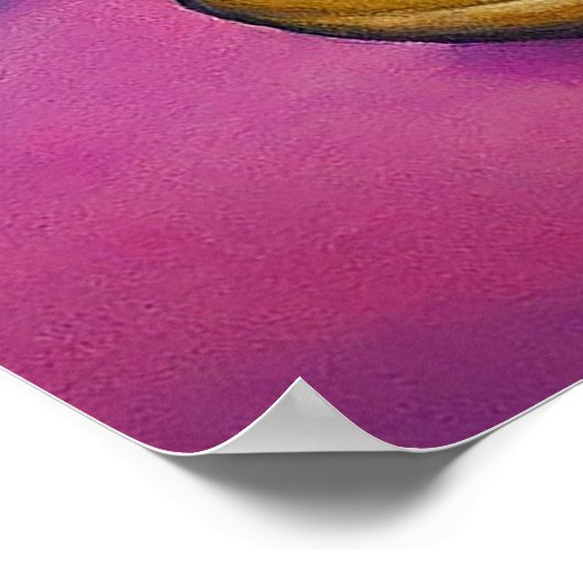 Poster Donuts Danser Whimsical Doughnut Caractères (Coin)