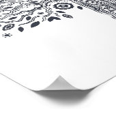 Poster Doodle de l'arbre de vie 2 (Coin)