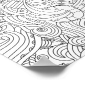 Poster Doodle nautique 2 (Coin)