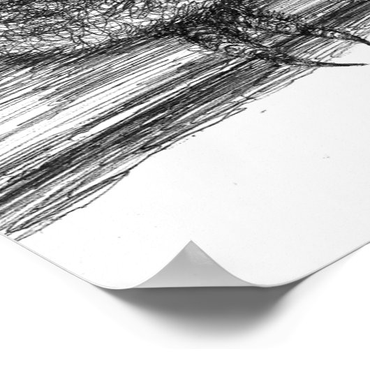 Poster Doodle Owl (Coin)