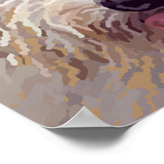 Poster Doodle Peinture (Coin)