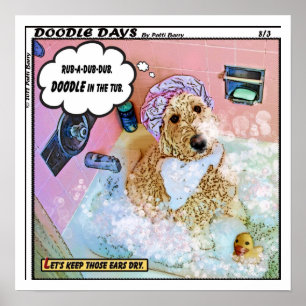 Poster Doodle Rub-A-Dub-Dub