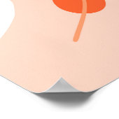 Poster Doodles d'Halloween, citrouilles, chauves-souris m (Coin)