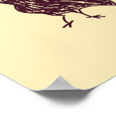 Poster Doodles paysage de parc urbain promenade couleur v (Coin)