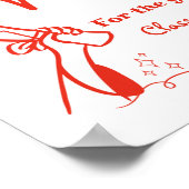 Poster Doodles style Main Draduation Conseils & Souhait (Coin)