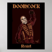 Poster Doomcock Resist (Devant)
