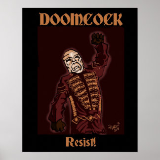 Poster Doomcock Resist