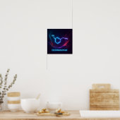 Poster Dopamine Glow - Uplifant Joyful Energy Colorful (Cuisine)