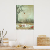 Poster d'Ophélie Shakespeare Russe Goth Art (Cuisine)