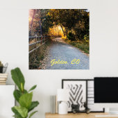 Poster D'or. Colorado (Bureau à domicile)