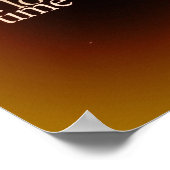 Poster d'or Joie et Gratitude (Coin)