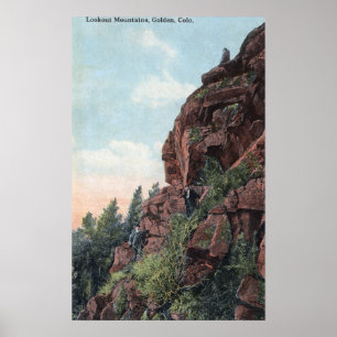 Poster D'or, le Colorado - Mountain View de surveillance