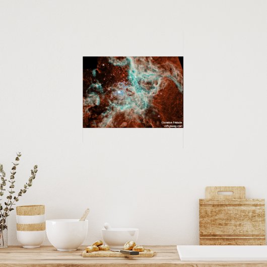 Poster Doradus Nebula (Cuisine)