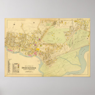 Poster Dorchester, le Massachusetts 3