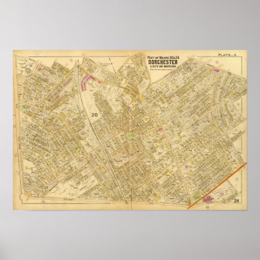 Poster Dorchester, Massachusetts 4 (Devant)