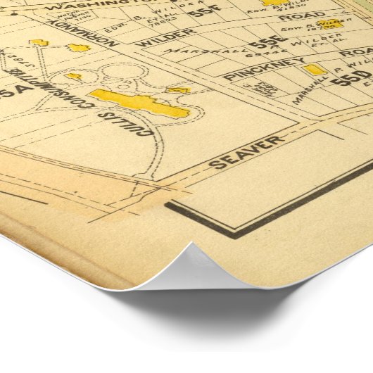 Poster Dorchester, Massachusetts 7 (Coin)