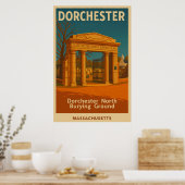 Poster Dorchester North Burning Ground Travel (Cuisine)