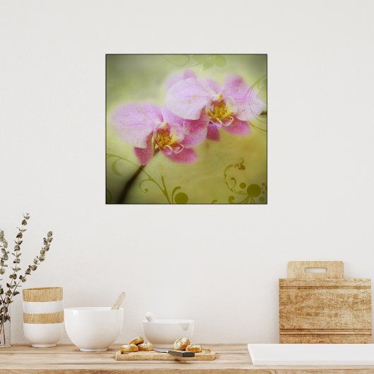 Poster d'orchidées (Cuisine)